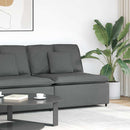 modulopbygget sofacentermodul med hynder 100 cm mørkegrå