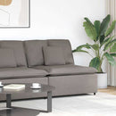 modulopbygget sofacentermodul med hynder 100 cm gråbrun