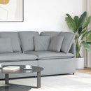 modulsofa hjørnemodul med hynder 100 cm lysegrå