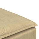 modulær sofa fodskammel modul 100x100x48 cm grågrøn