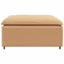modulær sofa fodskammel modul 100x100x48 cm beige