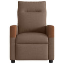 massagestol stof brun