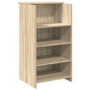 receptionsdisk Sonoma eg 55x50x103,5 cm konstrueret træ