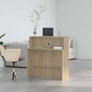 receptionsdisk Sonoma eg 100x50x103,5 cm konstrueret træ