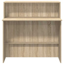 receptionsdisk Sonoma eg 100x50x103,5 cm konstrueret træ