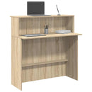 receptionsdisk Sonoma eg 100x50x103,5 cm konstrueret træ