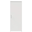 opbevaringsskab hvid 40x45x103,5 cm konstrueret træ