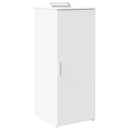 opbevaringsskab hvid 40x45x103,5 cm konstrueret træ