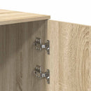 skab 40x45x103,5 cm konstrueret træ sonoma-eg