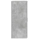 skab 40x45x103,5 cm konstrueret træ betongrå