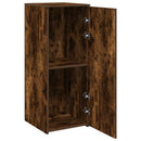 skab 40x45x103,5 cm konstrueret træ røget egetræsfarve