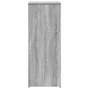 skab 40x45x103,5 cm konstrueret træ grå sonoma-eg