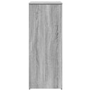 skab 40x45x103,5 cm konstrueret træ grå sonoma-eg