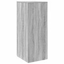 skab 40x45x103,5 cm konstrueret træ grå sonoma-eg