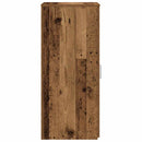 opbevaringsskab 40x45x103,5 cm konstrueret træ antikt træ