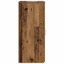 opbevaringsskab 40x45x103,5 cm konstrueret træ antikt træ