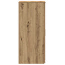 opbevaringsskab 40x45x103,5 cm konstrueret træ kunsteg