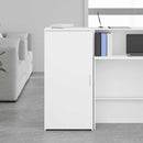 opbevaringsskab 50x45x103,5 cm konstrueret træ hvid