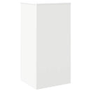 opbevaringsskab 50x45x103,5 cm konstrueret træ hvid