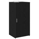 opbevaringsskab sort 50x45x103,5 cm konstrueret træ