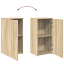 opbevaringsskab 50x45x103,5 cm konstrueret træ sonoma-eg