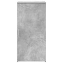 opbevaringsskab 50x45x103,5 cm konstrueret træ betongrå