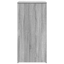 opbevaringsskab 50x45x103,5 cm konstrueret træ grå sonoma-eg