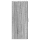 opbevaringsskab 50x45x103,5 cm konstrueret træ grå sonoma-eg
