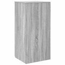 opbevaringsskab 50x45x103,5 cm konstrueret træ grå sonoma-eg