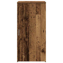 opbevaringsskab 50x45x103,5 cm konstrueret træ antikt træ