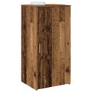 opbevaringsskab 50x45x103,5 cm konstrueret træ antikt træ