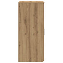 opbevaringsskab 50x45x103,5 cm konstrueret træ kunsteg