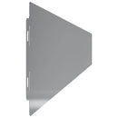 Plænekant 50 stk. 10 x 103 cm Galvaniseret stål Sølv