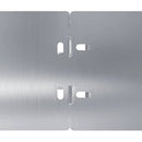Plænekant 50 stk. 10 x 103 cm Galvaniseret stål Sølv
