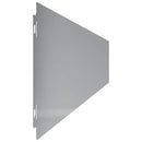 Plænekant 10 stk. 15 x 103 cm Galvaniseret stål Sølv