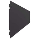 Plænekant 50 stk. 15 x 103 cm Koldvalset stål Sort
