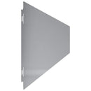 Plænekant 50 stk. 15 x 103 cm Galvaniseret stål Sølv