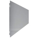 Plænekant 10 stk. 20 x 103 cm Galvaniseret stål Sølv
