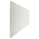 Plænekant 30 stk. 20 x 103 cm Rustfrit stål Sølv