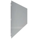 Plænekant 10 stk. 25 x 103 cm Galvaniseret stål Sølv