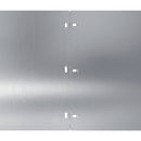 Plænekant 10 stk. 25 x 103 cm Galvaniseret stål Sølv