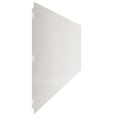 Plænekant 20 stk. 25 x 103 cm Rustfrit stål Sølv