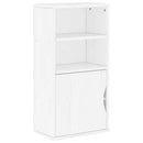 sideskab ODDA 40x24x79 cm massivt fyrretræ hvid