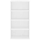 sideskab ODDA 40x24x79 cm massivt fyrretræ hvid