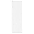 sideskab ODDA 40x24x79 cm massivt fyrretræ hvid