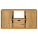 TV-skab ODDA med skuffe 79x24x40 cm massivt fyrretræ