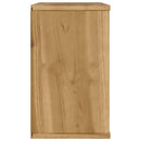 TV-skab ODDA med skuffe 79x24x40 cm massivt fyrretræ