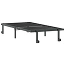 sengeramme uden madras foldbare 90x190 cm stål sort