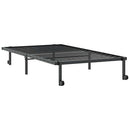sengeramme uden madras foldbare 107x203 cm stål sort