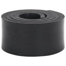 gummikant til sneplov 180x10x1 cm sort